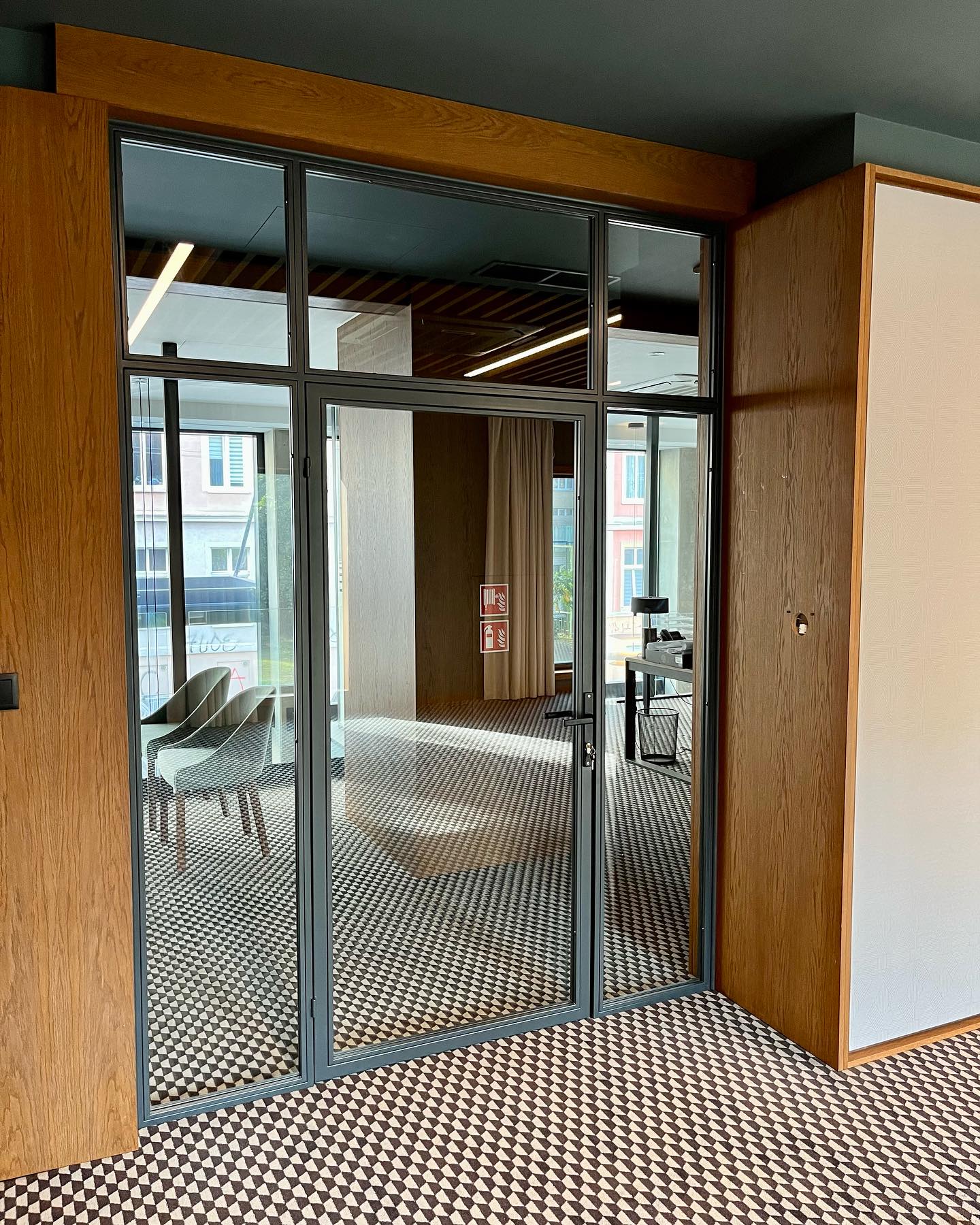 Ścianki loftowe we wrocławskim hotelu